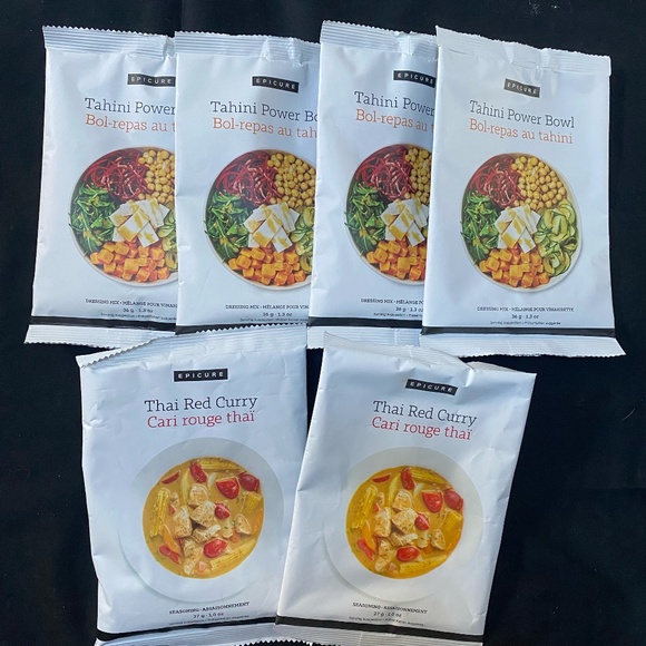 Epicure Meals - Tahini Power Bowl & Thai Red Curry - Picture 1 of 1